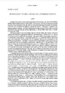 Antropologia fizyczna, archeologia, etnogeneza Słowian