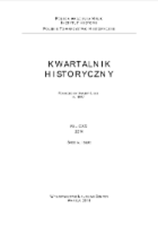 Kwartalnik Historyczny (the Historical Quarterly) : a portrait sketch