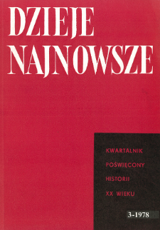 Problematyka historyczna w polskiej prasie społeczno-kulturalnej 1945-1966