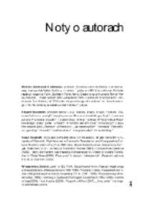Noty o autorach