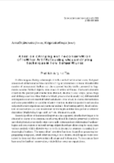 A test on carrying out re-conservation of leather artifacts using vacuum drying technique in low temperatures