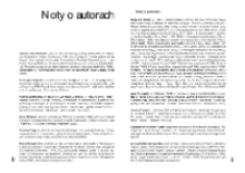 Noty o autorach