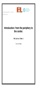 Introduction: from the periphery to the center