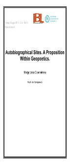 Autobiographical Sites. A Proposition Within Geopoetics