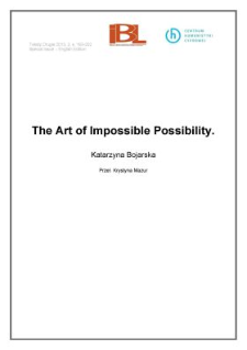 The Art of Impossible Possibility