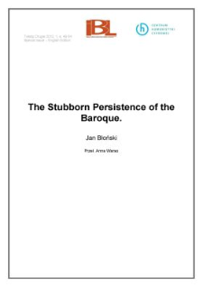 The Stubborn Persistence of the Baroque