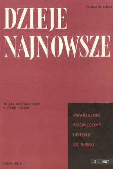 Stosunki polsko-radzieckie w 1943 r. w świetle francuskich dokumentów dyplomatycznych