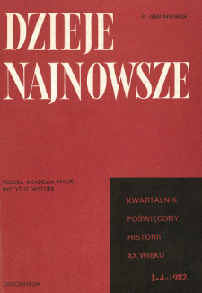 Niemieckie plany sanacji gospodarczej Polski w 1926 r. w dokumentach niemieckich