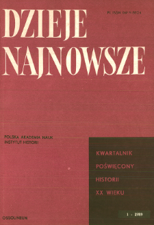 Nastroje polityczne wśród robotników w Polsce w latach 1945-1946 : (w świetle dokumentów Polskiej Partii Robotniczej)