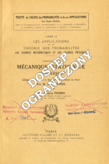 M&eacute;canique statistique classique