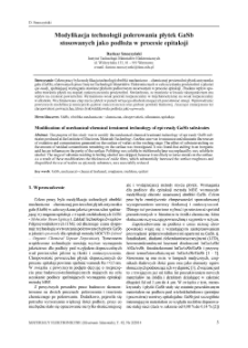 Modyfikacja technologii polerowania płytek GaSb stosowanych jako podłoża w procesie epitaksji