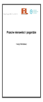 Przeciw nienawiści i pogardzie
