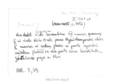 Zaręby. Files of Nur district in the Middle Ages. Files of Historico-Geographical Dictionary of Masovia in the Middle Ages