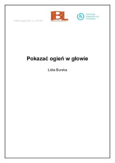 Pokazać ogień w głowie