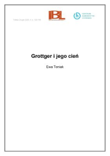 Grottger i jego cień