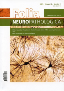 Folia Neuropathologica : former Neuropatologia Polska T.52 (2014) nr 3