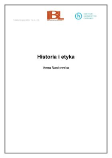 Historia i etyka (wstęp)