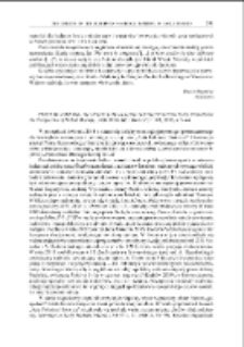 The Origins of the European Marriage Pattern in Early Period from the Perspective of Polish History, Piotr Guzowski, &bdquo;Acta Poloniae Historica&rdquo;, t. 108, 2013, s. 5&ndash;44 : [recenzja]