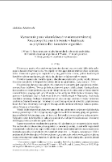 Wyznaczanie granic własnościowych w osiemnastowiecznej Rzeczypospolitej oraz ich trwanie w krajobrazie na przykładzie d&oacute;br kameduł&oacute;w wigierskich