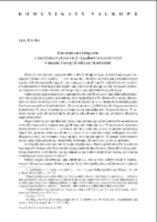Literatura archeologiczna o znaleziskach słonecznych zagark&oacute;w kieszonkowych z obszaru Europy Środkowo-Wschodniej = The [archaeological] literature on pocket sundials excavated in Central and Eastern Europe
