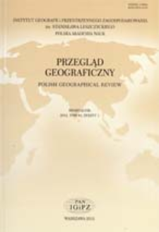 Przegląd Geograficzny T. 84 z. 1 (2012), Kronika