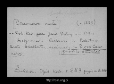Czarnowo Małe. Files of Sochaczew district in the Middle Ages. Files of Historico-Geographical Dictionary of Masovia in the Middle Ages