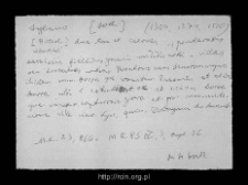 Sienno. Files of Sochaczew district in the Middle Ages. Files of Historico-Geographical Dictionary of Masovia in the Middle Ages