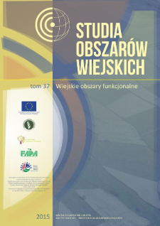 Studia Obszar&oacute;w Wiejskich = Rural Studies, t. 37, Wprowadzenie