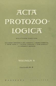Acta Protozoologica, Vol. 5, Fasc. 21-27
