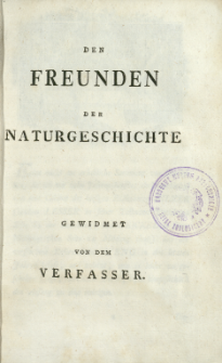 Deliciae Cobresianae : Büchersammlung zur Naturgeschichte. Th. 1