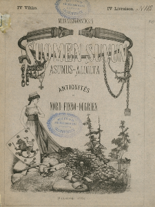 Antiquit&eacute;s du Nord finno-ougrien. 4, L'&acirc;ge du fer : antiquit&eacute;s de la Finlande
