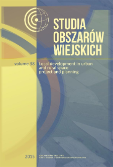 Studia Obszar&oacute;w Wiejskich = Rural Studies, t. 38, Editorial
