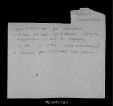 Milewo-Wierzchonie, now part of a village Milewo-Wypychy. Files of Przasnysz district in the Middle Ages. Files of Historico-Geographical Dictionary of Masovia in the Middle Ages