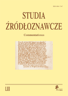Uwagi do dyskusji nad najstarszą pieczęcią Krakowa z XIII w.