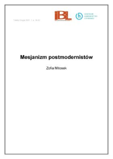 Mesjanizm postmodernist&oacute;w