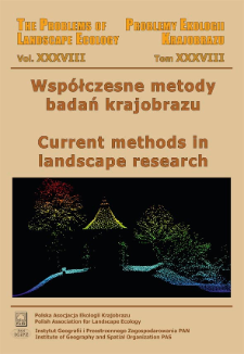 Problemy Ekologii Krajobrazu = The Problems of Landscape Ecology, t. 38, Spis treści
