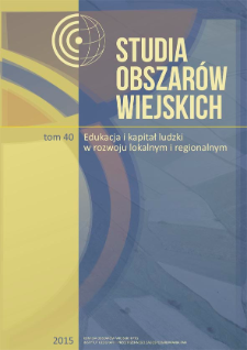 Futbolizacja obszar&oacute;w wiejskich w Polsce &ndash; perspektywa badań geograficznych = Footbalisation of rural areas in Poland. The perspective of geographical research