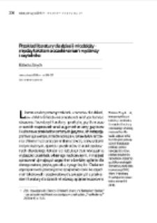 Przekład literatury dla dzieci i młodzieży &ndash; między tekstem a oczekiwaniami wydawcy i czytelnika