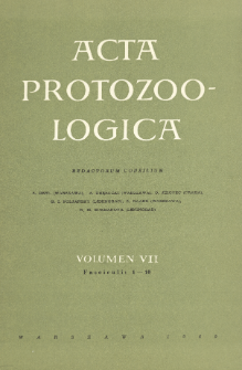 Acta Protozoologica, Vol. 7, Fasc. 1-10