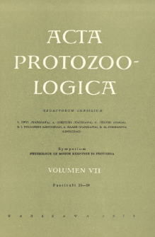 Acta Protozoologica, Vol. 7, Fasc. 23-30