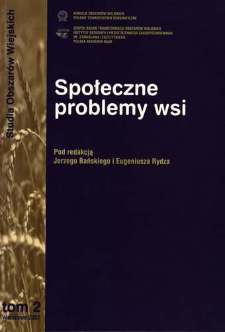 Problemy społeczne wsi