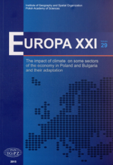 Assessment of occupational heat stress risk among agriculture workers in Poland and Bulgaria
