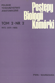 Postępy biologii komórki, Tom 2 nr 2, 1975