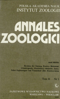 Revision der Gattung Zonites MONTFORT (Gastropoda, Zonitidae) : türkische Arten, nebst Ergänzungen und Verzeichnis aller Zonites-Arten