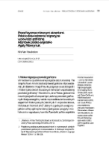 Praca fizyczna z r&oacute;żowymi akcentami. Polskie doświadczenie migracyjne w powieści graficznej "Rozm&oacute;wki polsko-angielskie" Agaty Wawryniuk