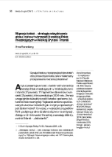 Migracje kobiet &ndash; strategie odzyskiwania głosu i ciała w tw&oacute;rczości literackiej Polek mieszkających w Wielkiej Brytanii i Irlandii