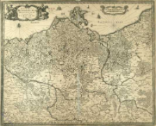 Electoratvs Brandenburgi, Mekelenburgi, Et maxim&aelig; Partis Pomerani&aelig; novissima Tabula
