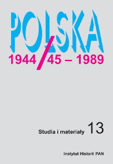 Polityka rentowo-emerytalna i legitymizacja władzy w Polsce (grudzień1970&ndash;1972)