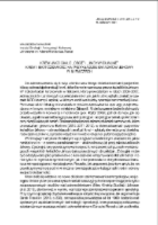 Krew jako ciało &bdquo;obce&rdquo; i &bdquo;indywidualne&rdquo;. Krew i biotożsamość na przykładzie Świadk&oacute;w Jehowy w Niemczech