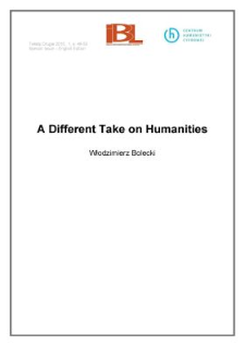 A Different Take on Humanities